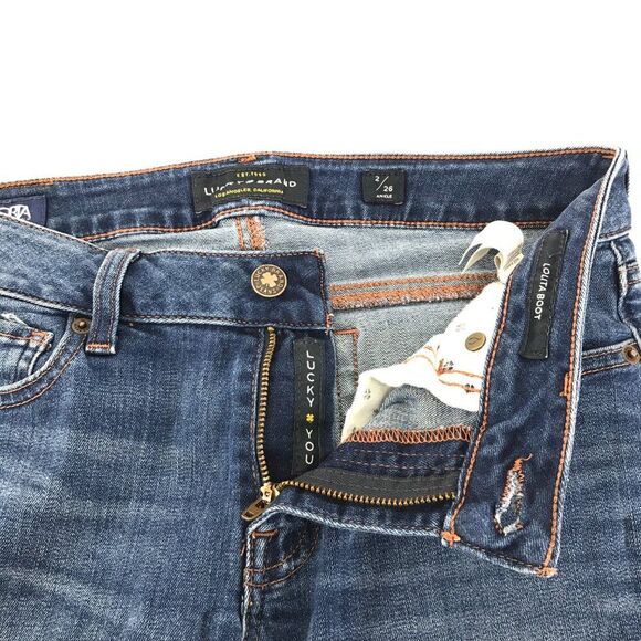Lucky Brand Lolita Bootcut Jeans Women's Size 2 / 26 Ankle Stretch Denim Casual - Picture 3 of 12